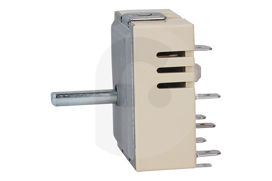 Functionica Herd & Kochfeld Energieschalter (Energieregler) 1-fach rechtsseitig 220V für u.a. AEG, Electrolux Herd 5057021010