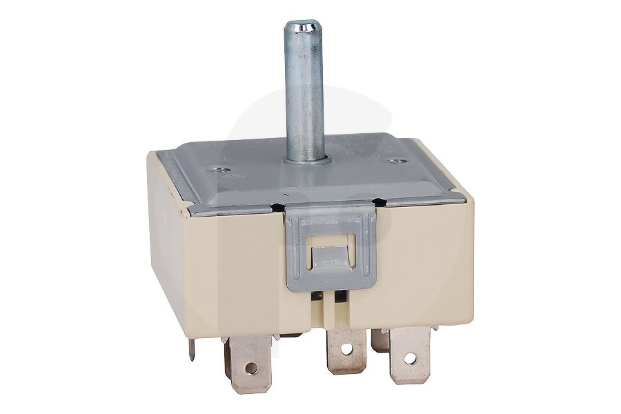 Functionica Herd & Kochfeld Energieschalter (Energieregler) 1-fach rechtsseitig 220V für u.a. AEG, Electrolux Herd 5057021010