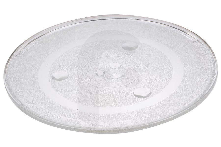 Everglades DRAAIPLATEAUEV259 Mikrowelle Glasplatte (Drehteller 31.5cm) für Mikrowelle V259 geeignet für u.a. EV259, EV258, EV263, WK1289 weiß
