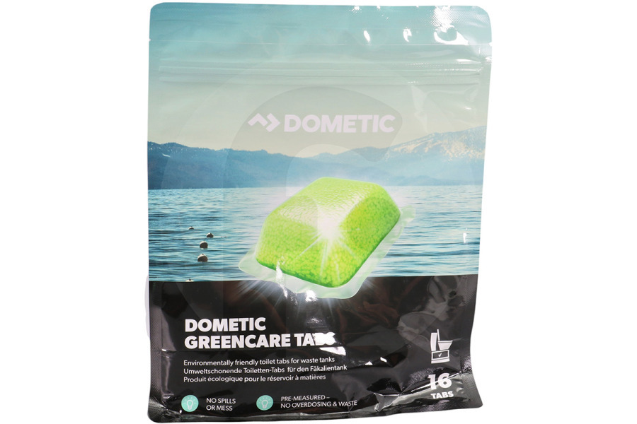 Dometic  Dometic Greencare Tabs para camping 9620006734 apto para entre otros Tanques de agua sucia