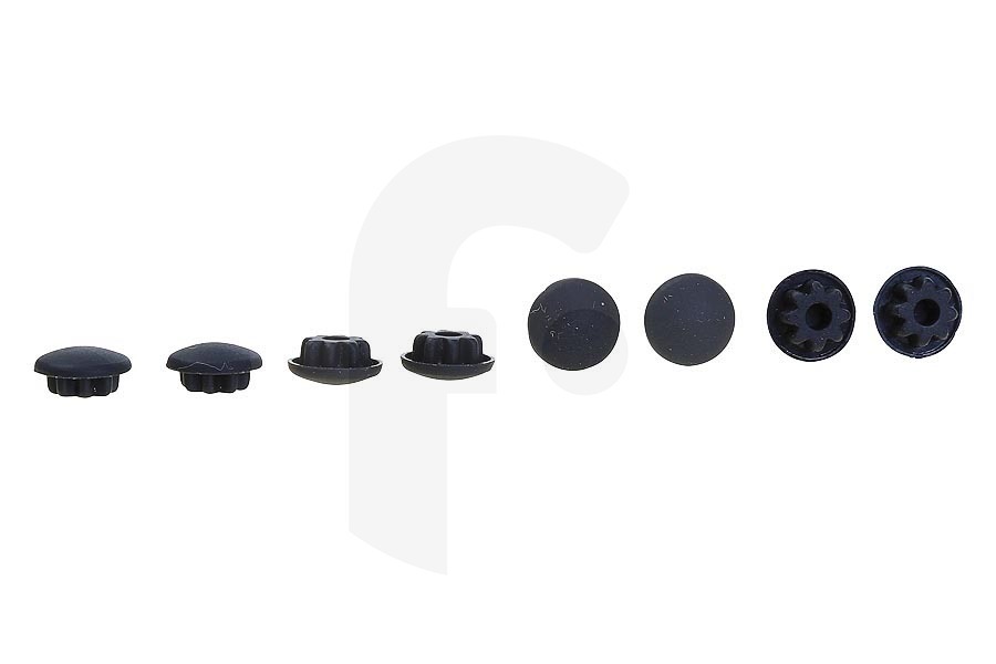 Dometic 105312778 Cocinas y placas Dometic base (tapón, amortiguador) del soporte de la cacerola negro cocina 4499000127 apto para entre otros CU400, CU404, MO710, MO712, MO810, MO812, MO830, MO832