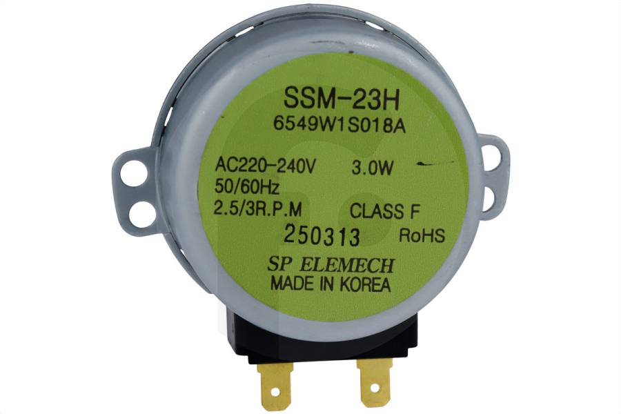 Bosch LG motore (motore di azionamento) 3W per piatto girevole microonde 2,5/3 RPM 6549W1S018A adatto a tra cui MP9483SL, MP9482S