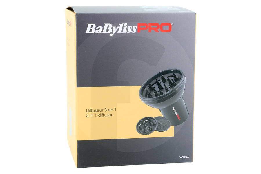 BaBylissPRO Föhn BaBylissPRO BABD05E Haartrockner mit Diffusoraufsatz