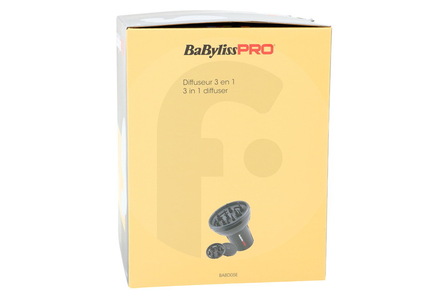 BaBylissPRO Föhn BaBylissPRO BABD05E Haartrockner mit Diffusoraufsatz