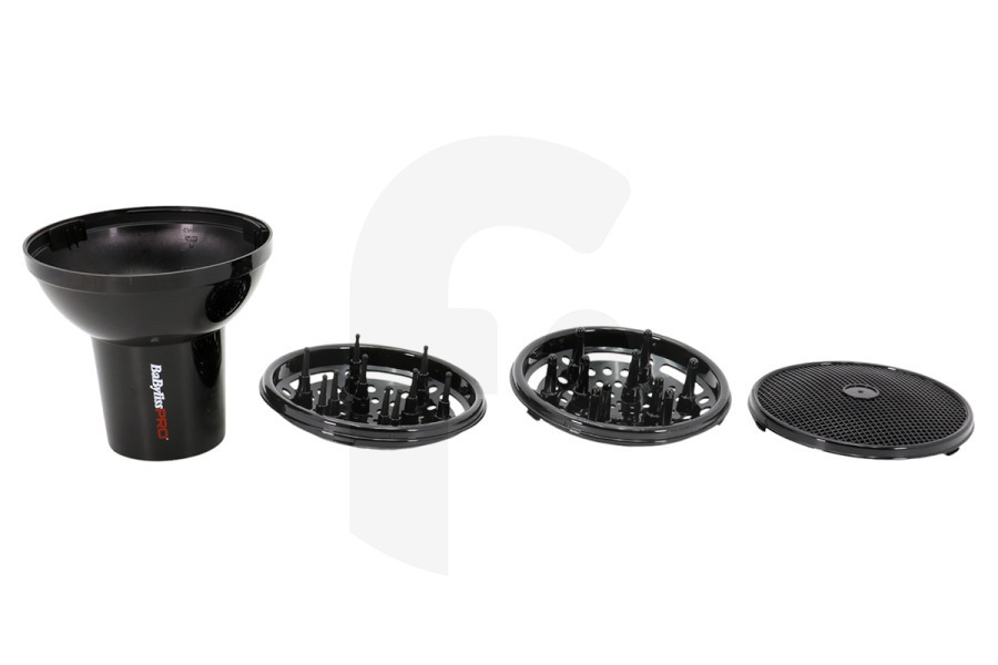 BaBylissPRO Föhn BaBylissPRO BABD05E Haartrockner mit Diffusoraufsatz