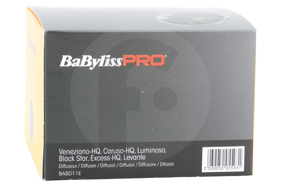 BaByliss Secador Secador de pelo con accesorio difusor BABD11E