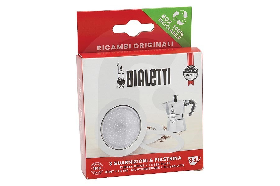 Bialetti Cafetera Bialetti 800033 Filtro BIA0800033 Cafetera