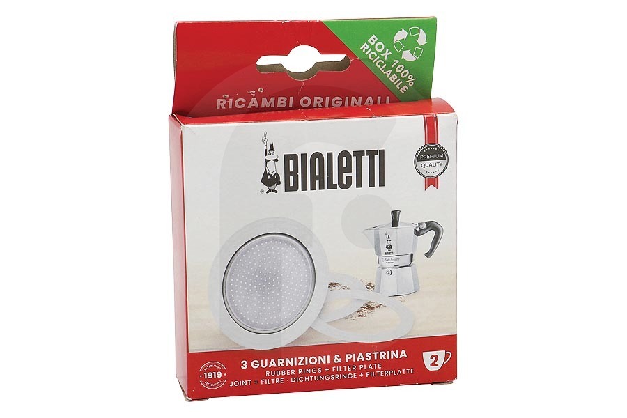 Bialetti Cafetera Bialetti 800032 Filtro BIA0800032 Cafetera