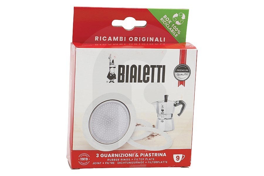 Bialetti Cafetera Bialetti 800035 Filtro BIA0800035 Cafetera