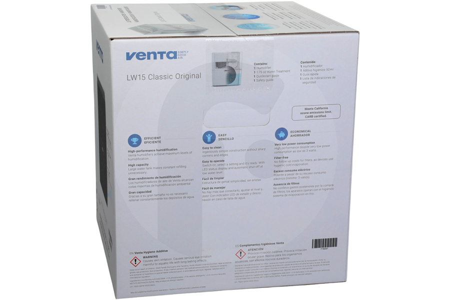 Venta  Venta Humidificador LW15 Classic negro 7019401