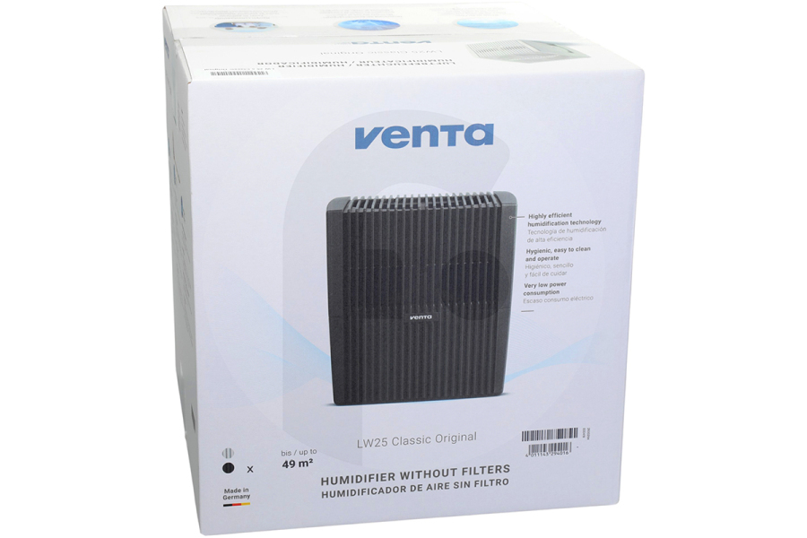 Venta  Venta Humidificador LW25 Classic negro 7029401