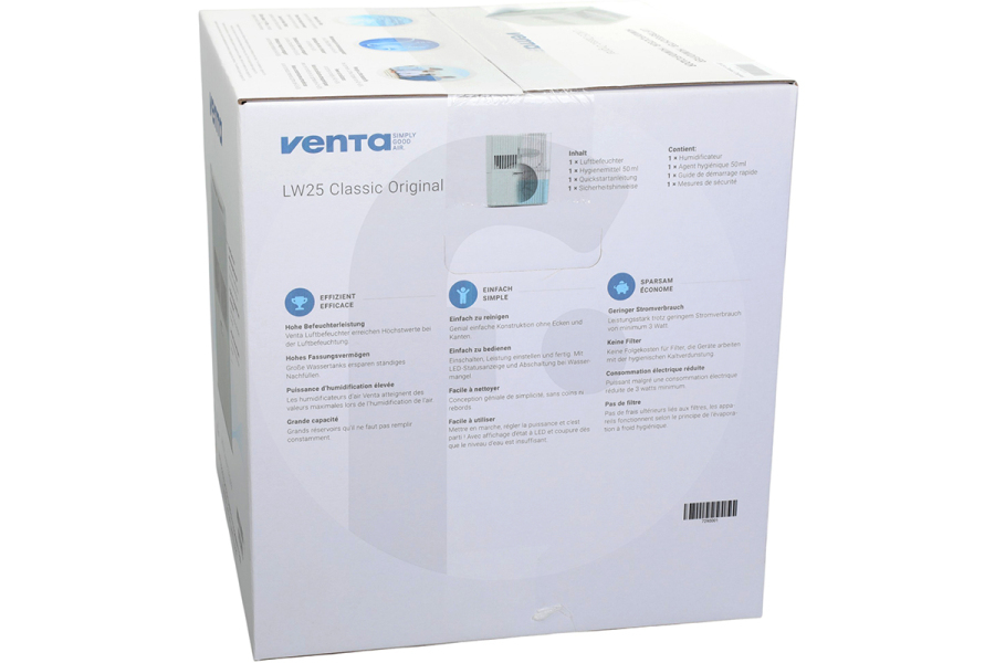 Venta  Venta Humidificador LW25 Classic negro 7029401