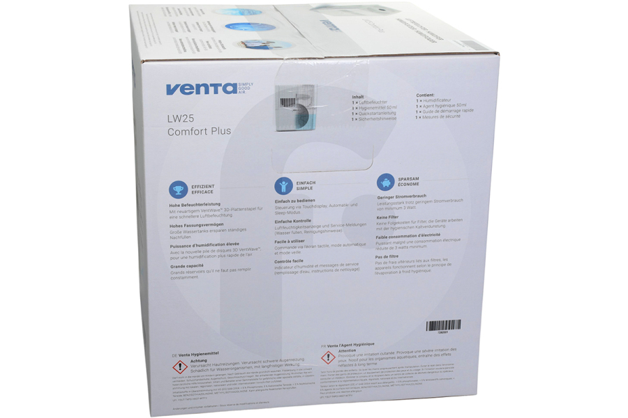 Venta  Venta Humidificador LW25 Comfort Plus blanco 7026501