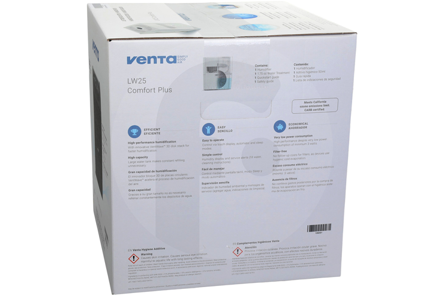 Venta  Venta Humidificador LW25 Comfort Plus negro 7026401