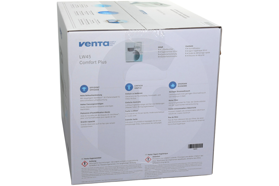 Venta  Venta Humidificador LW45 Comfort Plus negro 7046401