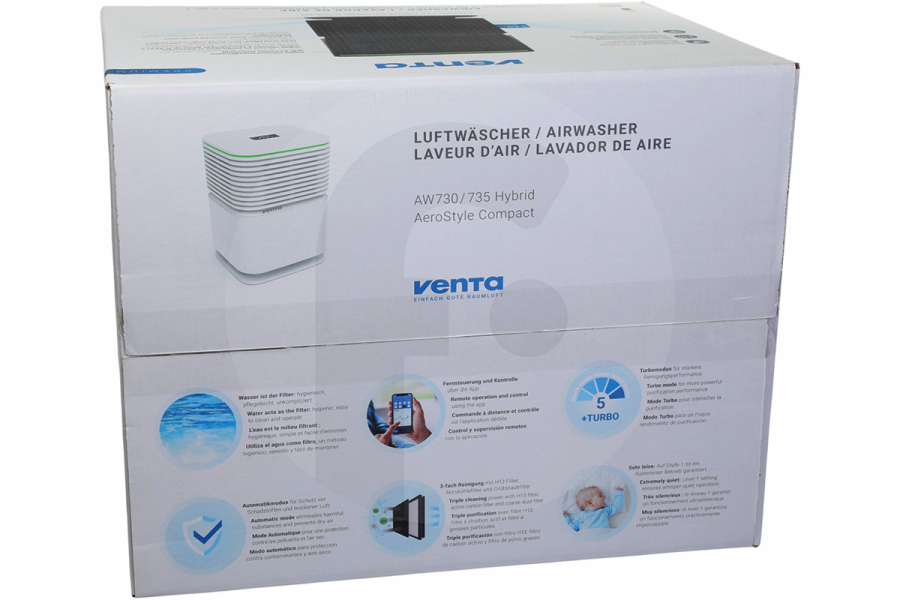 Venta  Venta Humidificador AW730 AeroStyle Compact blanco 8076000