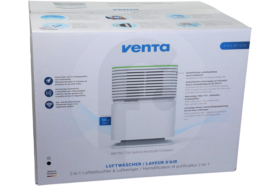 Venta  Venta Humidificador AW730 AeroStyle Compact blanco 8076000