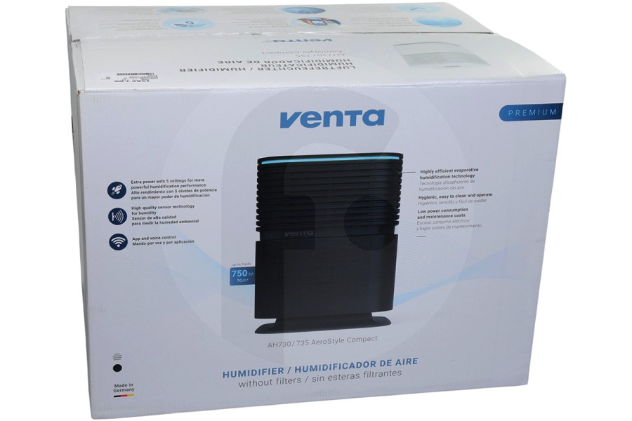 Venta  Venta Humidificador AH730 AeroStyle Compact blanco 8072000