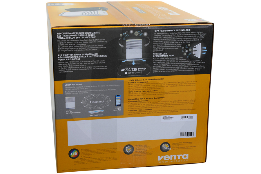 Venta  Venta Humidificador AP730 AeroStyle Compact blanco 8073000