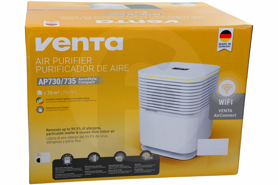 Venta  Venta Humidificador AP735 AeroStyle Compact negro 8073500
