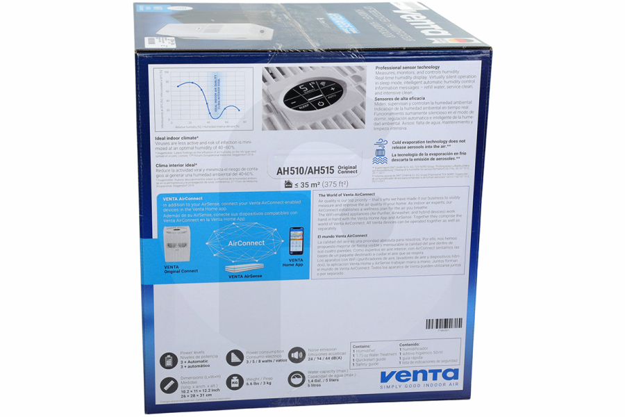 Venta  Venta Humidificador AH515 Original Connect negro 7051500