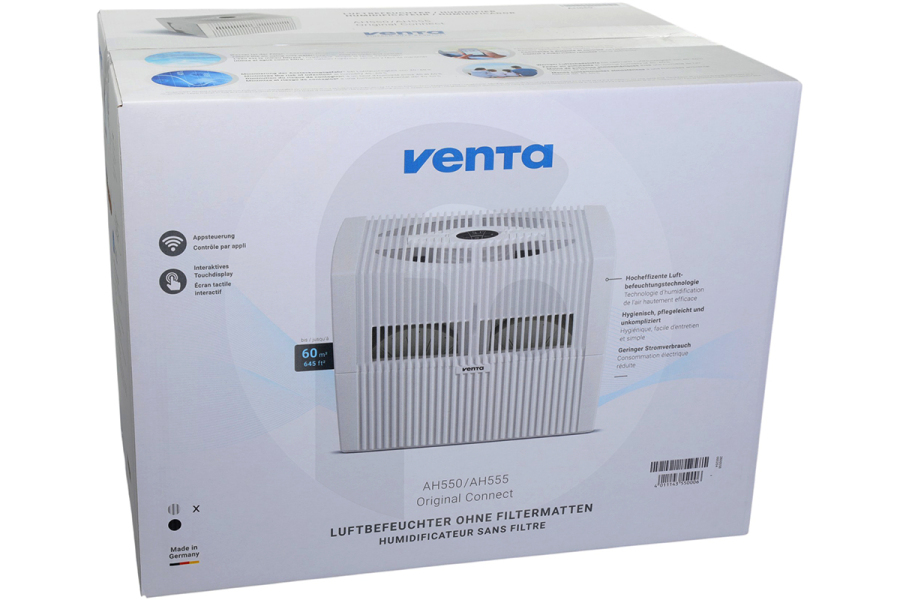 Venta  Venta Humidificador AH555 Original Connect negro 7055500