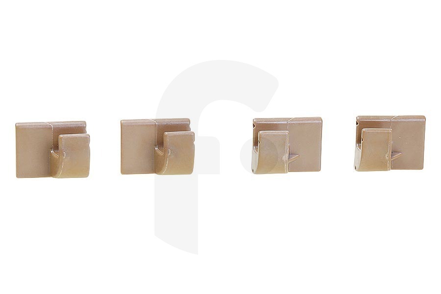 Inventum Mikrowelle Inventum Montagehaken (Haken) für Gitter Set mit 4 Stück Kombimikrowelle 40100900015 geeignet für u.a. IMC6044, IMC6144, IMC6244
