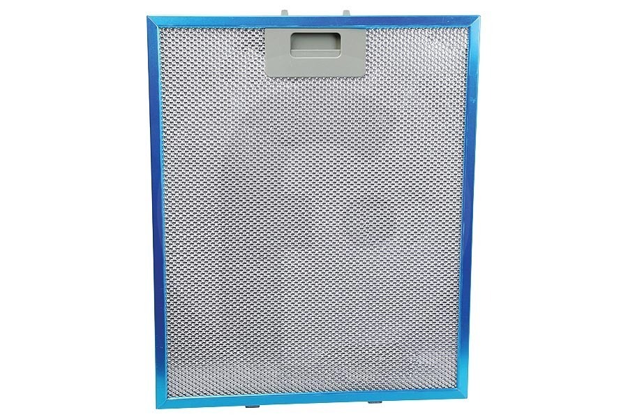 Inventum filtro de grasa (filtro de metal, filtro de aluminio) campana extractora 40600909001 apto para entre otros AKO6001WIT01, AKO6002WIT01, AKO6012RVS01