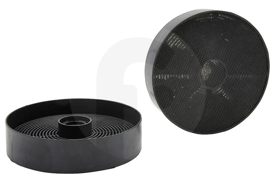 Inventum Dunstabzugshaube Inventum Kohlefilter rund Set mit 2 Stück Dunstabzugshaube KS61