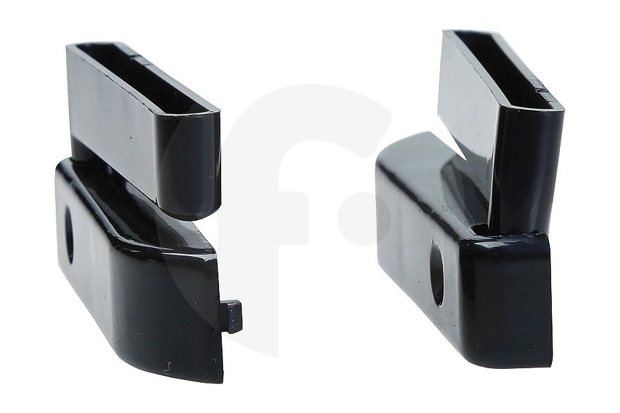 Inventum Cappa aspirante Inventum set di cerniere per vetro illuminazione nero cappa aspirante 40600909007