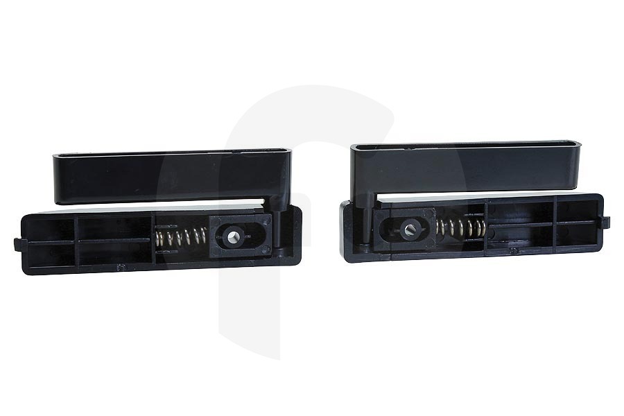 Inventum Cappa aspirante Inventum set di cerniere per vetro illuminazione nero cappa aspirante 40600909007