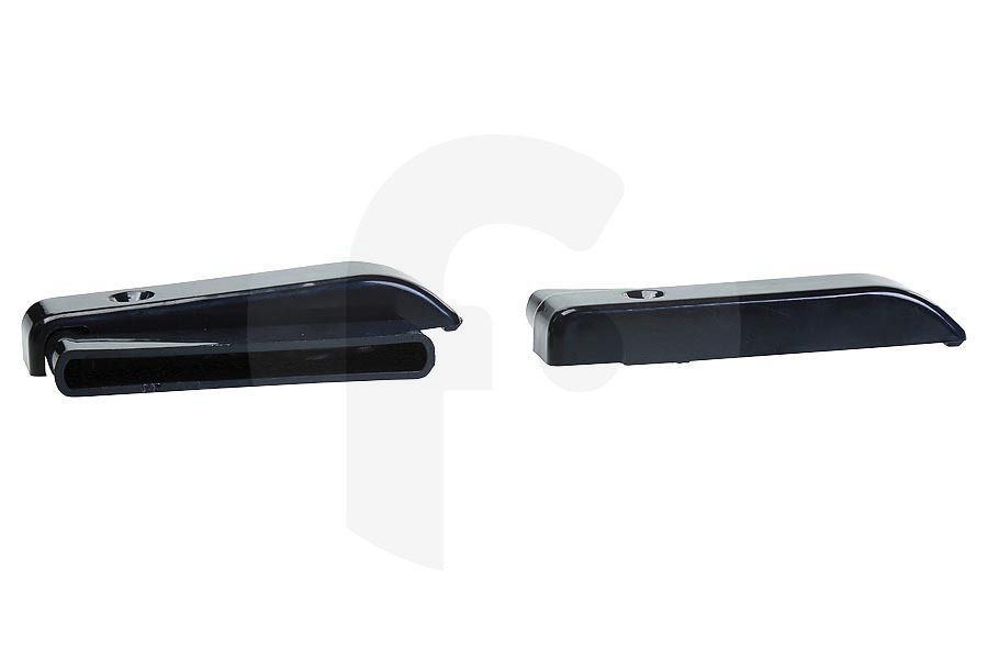 Inventum Cappa aspirante Inventum set di cerniere per vetro illuminazione nero cappa aspirante 40600909007