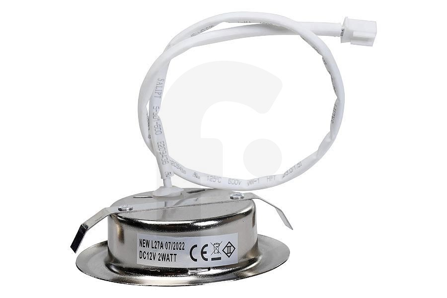 Inventum Cappa aspirante Inventum faretto LED (lampada LED, illuminazione LED) completo 2 pezzi cappa aspirante 40600900004