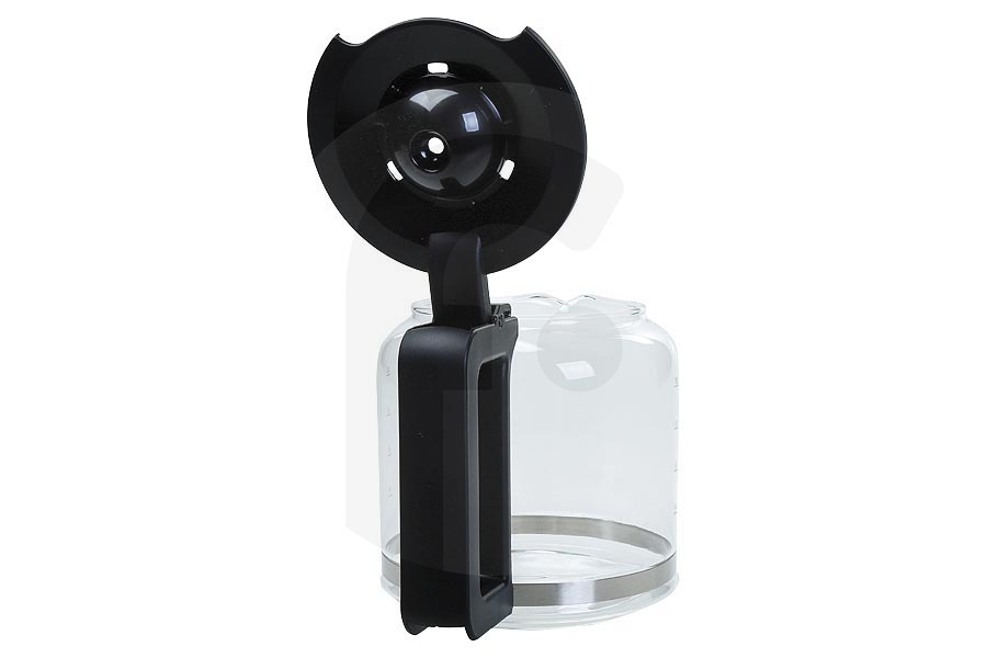 WMF Macchina del caffè WMF caffettiera (caraffa in vetro) incl. coperchio nera macchina del caffe FS1000039924