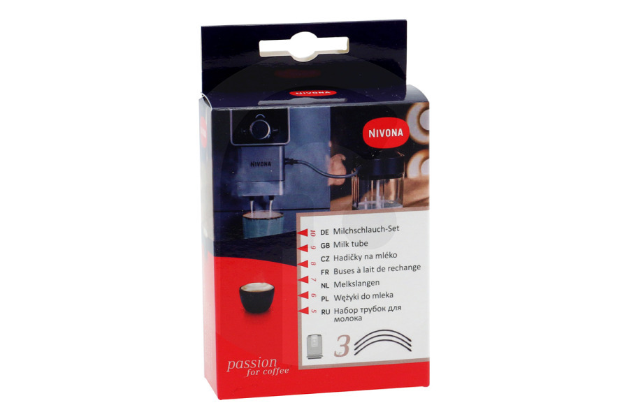 Nivona Macchina del caffè Nivona NIMA330 Tubo Latte Set 3 Pezzi Macchina Caffè