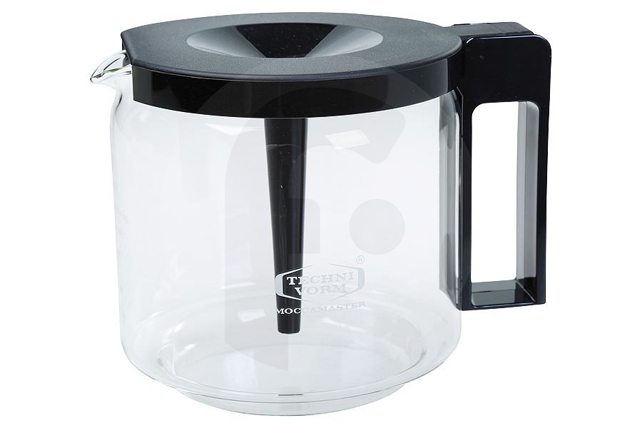 Moccamaster Cafetera Moccamaster cafetera (jarra de vidrio) incl. tapa cafetera 89830 apto para entre otros GCS, CD, KBG, Douwe Egberts Excelente 10SN, Montreux