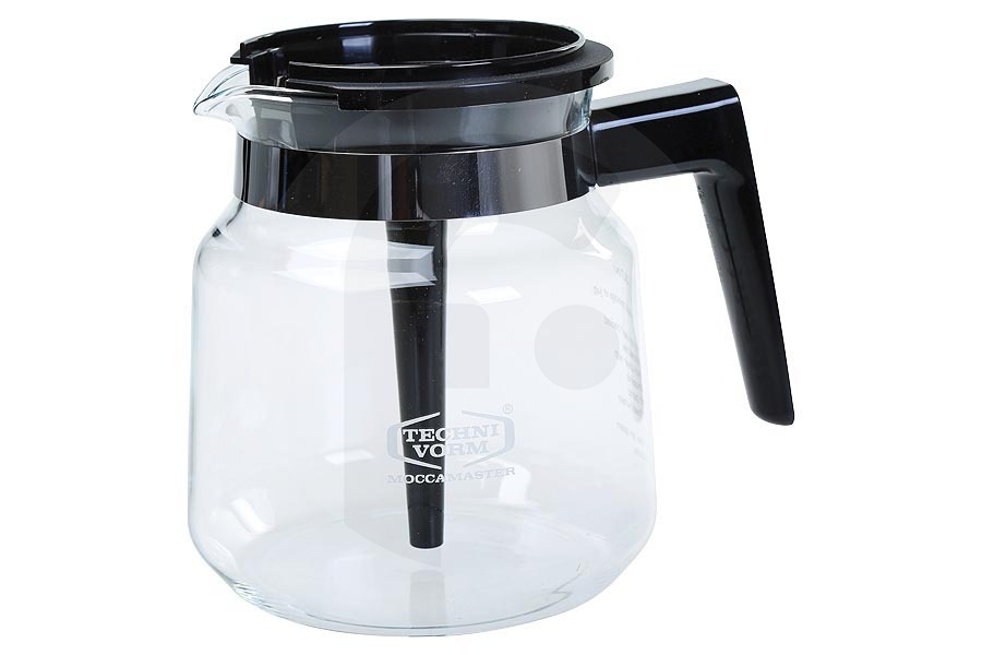 Moccamaster caffettiera (caraffa in vetro) incl. coperchio macchina del caffe 59835 adatto a tra cui K, KB, Douwe Egberts Eccellente 10S