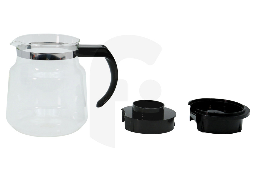 Moccamaster Macchina del caffè Caffettiera universale (caraffa in vetro) incl. coperchio per Moccamaster macchina del caffe 621088 adatto a tra cui K, KB, Douwe Egberts Eccellente 10S