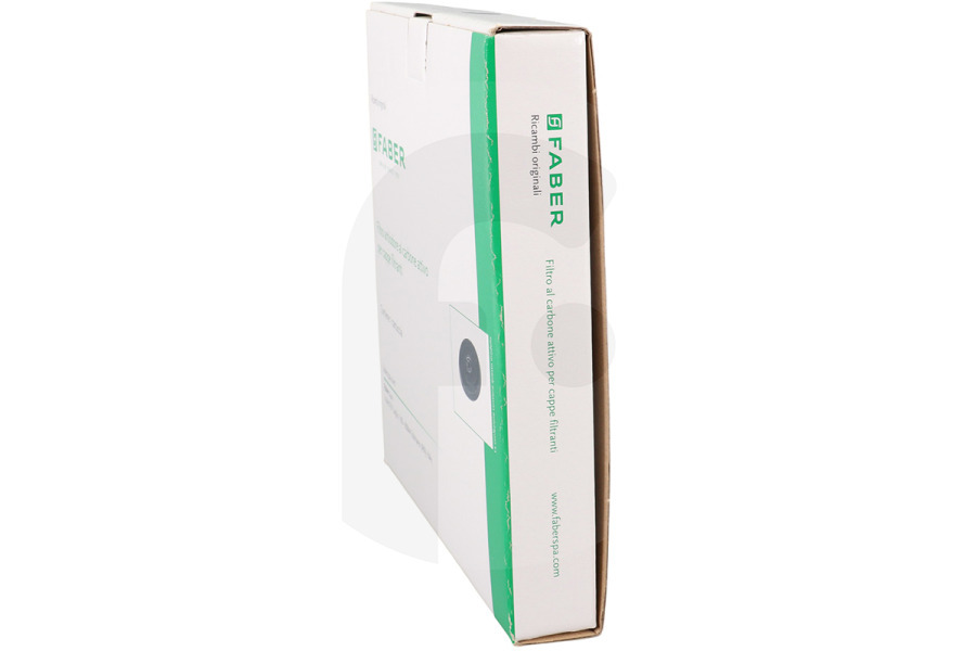Faber Cappa aspirante Filtro a carbone Faber EFF57 rotondo F1 per cappa aspirante 112.0157.238