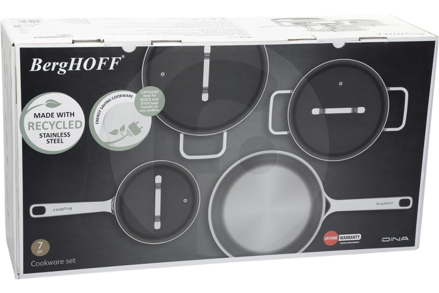 BergHOFF  BergHOFF set di pentole da cucina Helix 7 pezzi 1315085