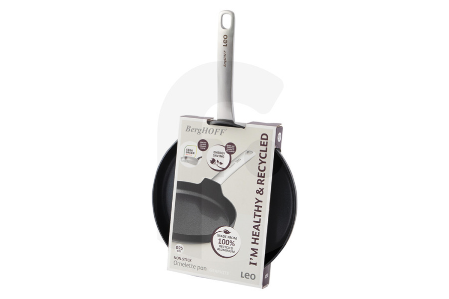 BergHOFF  BergHOFF LEO RECYCLED Omelettpfanne Antihaft Graphite
