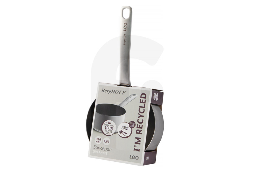 BergHOFF  BergHOFF LEO RECYCLED Casseruola Grafite 16 cm 3950490