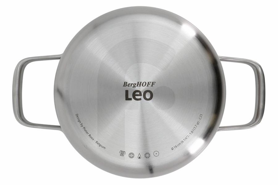 BergHOFF  BergHOFF LEO RECYCLED Pentola Grafite 16 cm 3950491