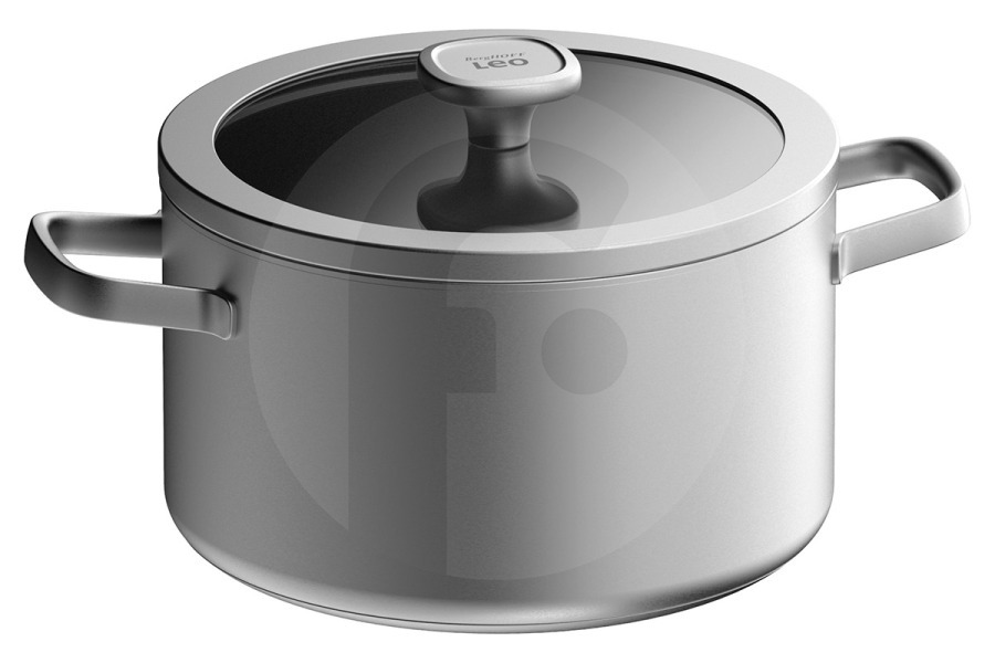 BergHOFF Pentola a pressione BergHOFF LEO RECYCLED Casseruola Grafite 24 cm 3950493 adatto a tra cui 24 centimetri