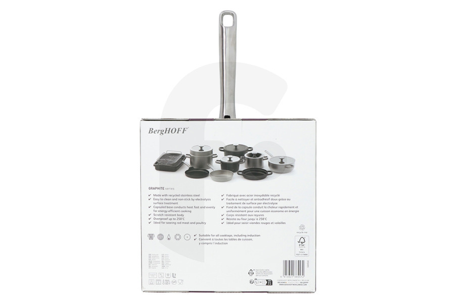 BergHOFF  BergHOFF LEO RECYCLED Padella Grafite 24 cm 3950495