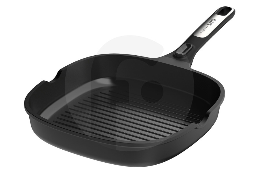 BergHOFF 3950573 Pentola a pressione BergHOFF LEO RECYCLED Grill Padella Antiaderente Phantom 26 cm adatto a tra cui 26 centimetri
