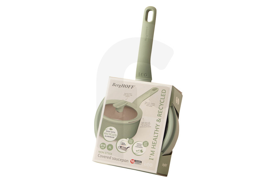 BergHOFF  BergHOFF LEO recycled casseruola antiaderente Balance Sage 18cm 3950448