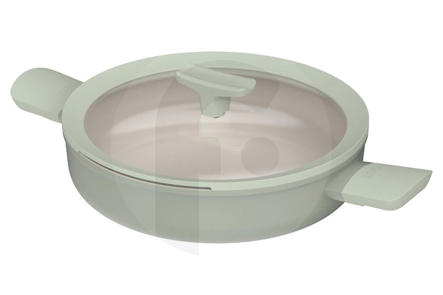 BergHOFF Pentola a pressione BergHOFF LEO recycled casseruola alta antiaderente Balance Sage 26cm 3950450 adatto a tra cui 26 centimetri