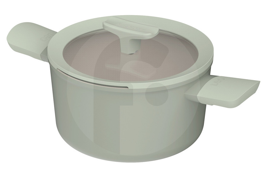 BergHOFF Pentola a pressione BergHOFF LEO recycled pentola antiaderente Balance Sage 20cm 3950451 adatto a tra cui 20 centimetri