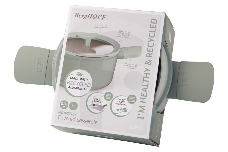 BergHOFF  BergHOFF LEO recycled pentola antiaderente Balance Sage 20cm 3950451